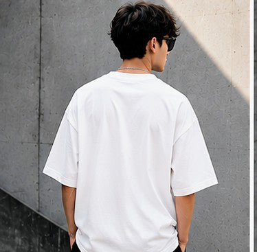 Born To Make Noise Oversized White T-Shirt | Unisex | 100% Cotton