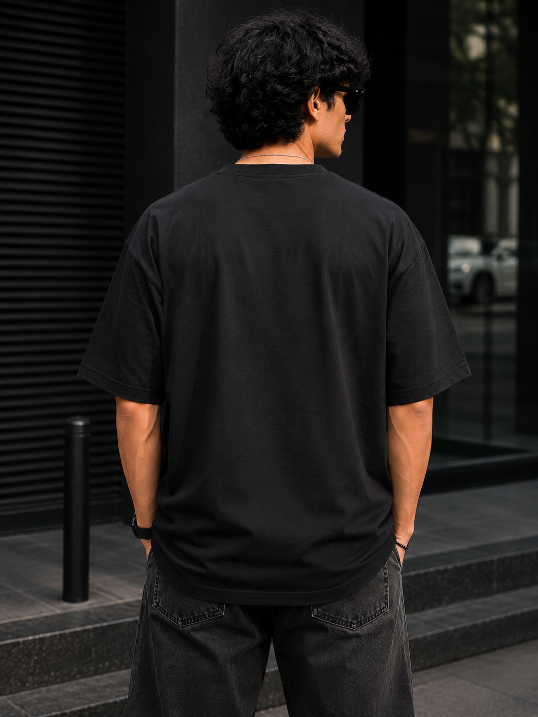 Born to be Different black Unisex Oversized Standard T-Shirt |Zenvibe
